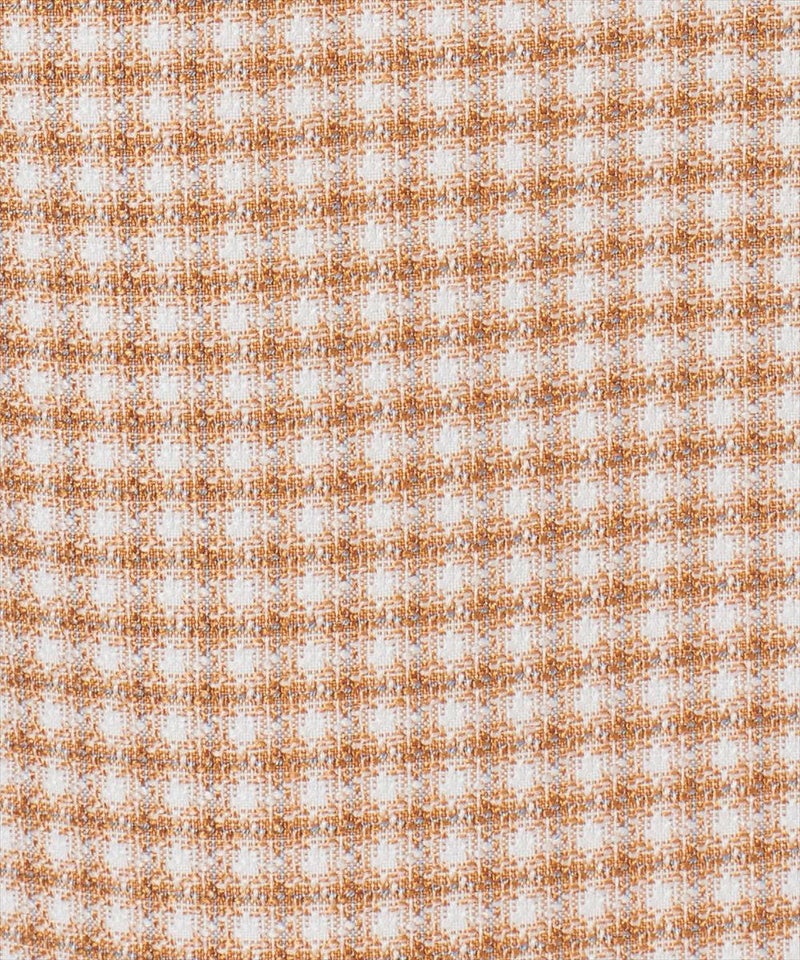 生地アップ (orange×white)