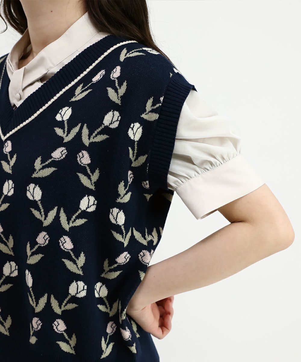 navy×white / 162cm