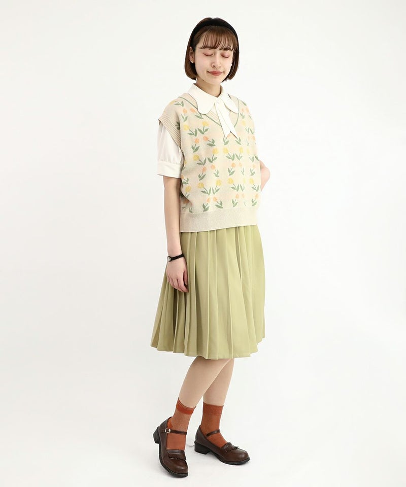 beige×green / 165cm