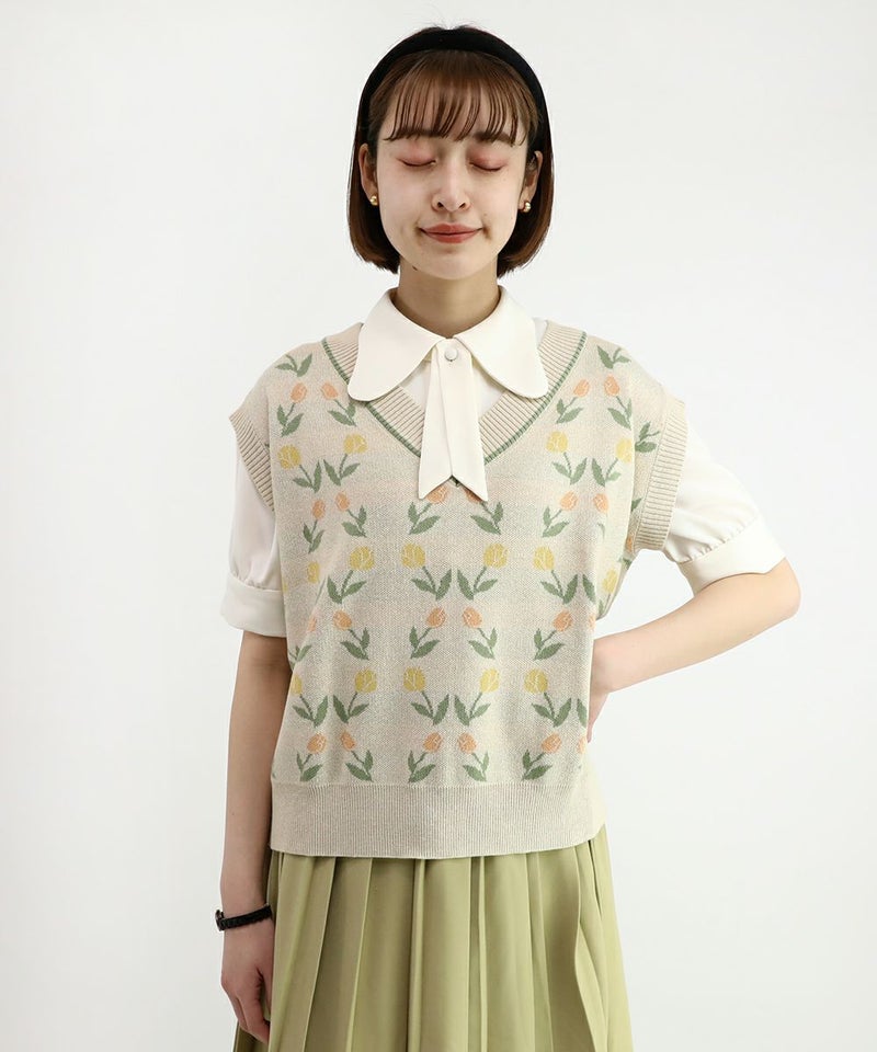 beige×green / 165cm