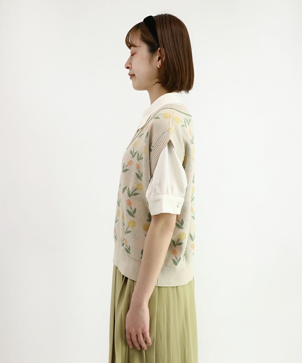 beige×green / 165cm