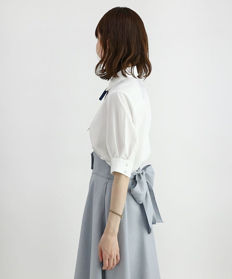 off white×blue / 158cm