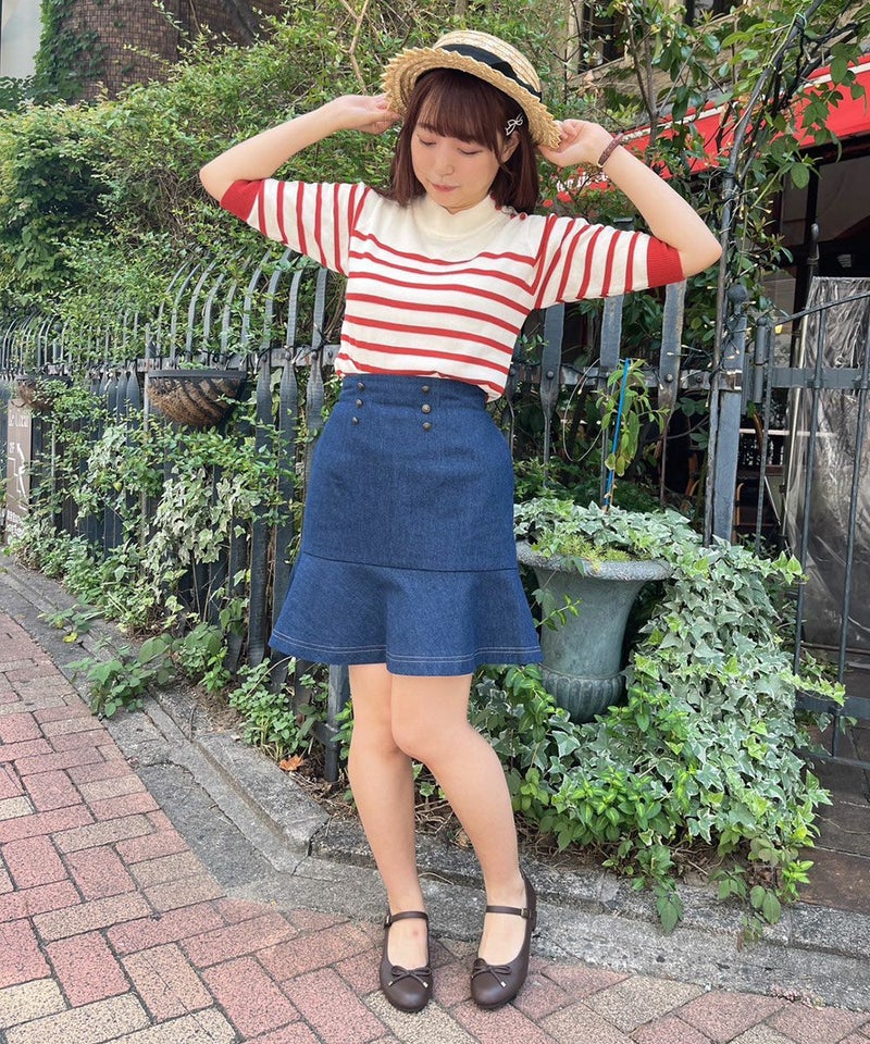 off white×red / 154cm