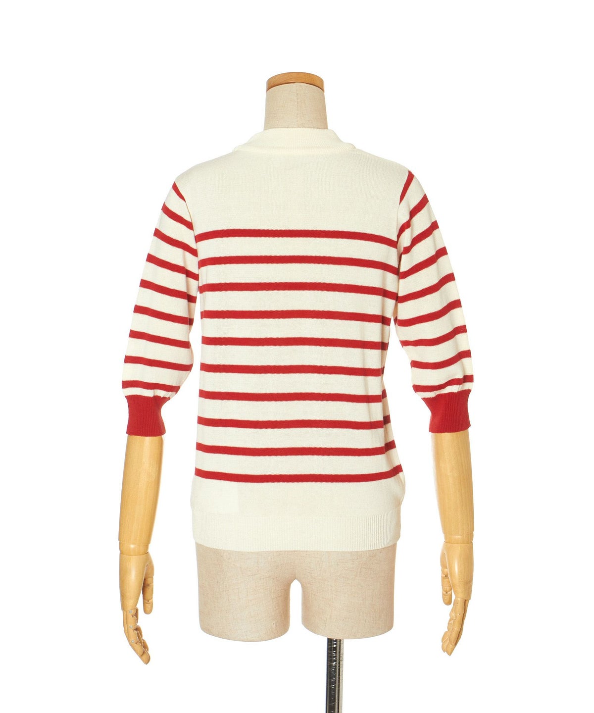 バック (off white×red)