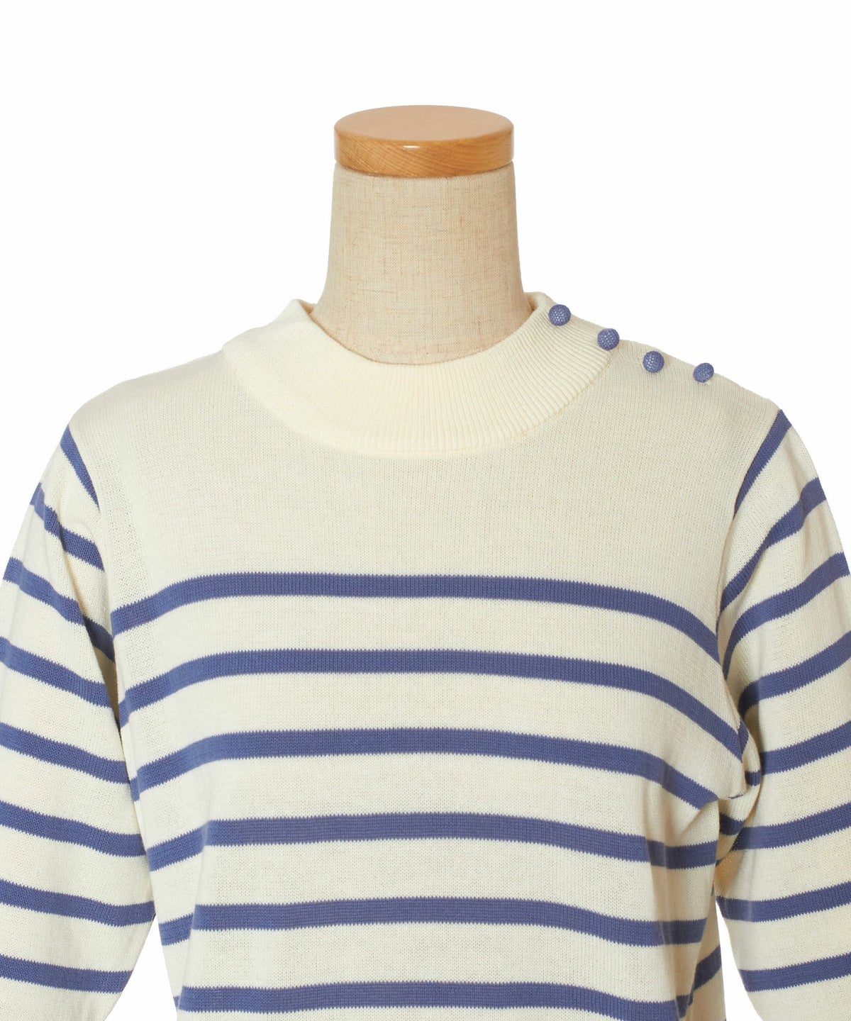 フロントアップ (off white×blue)