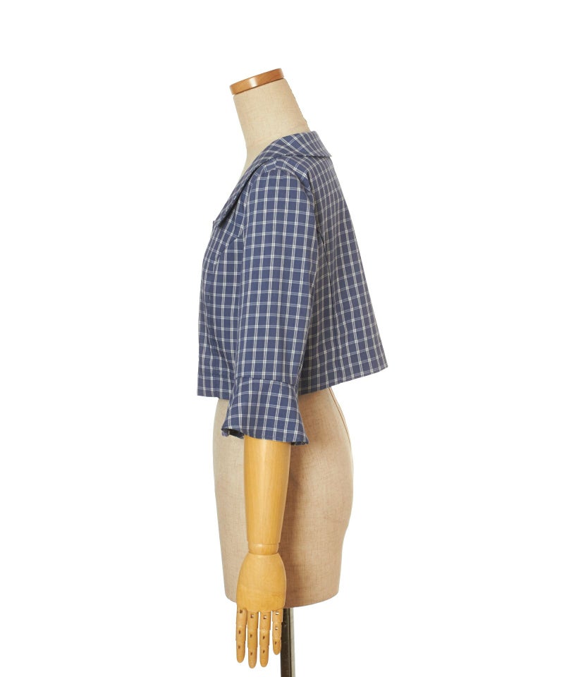 サイド (blue×white)