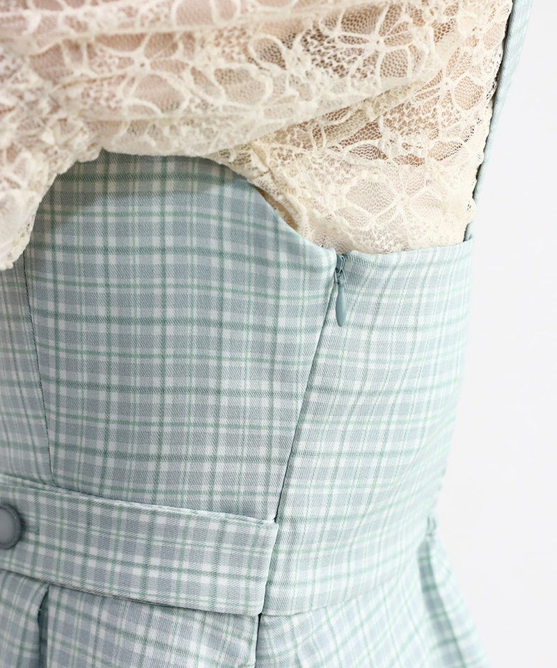 light green×white / 158cm / レースインナーとのレイヤード