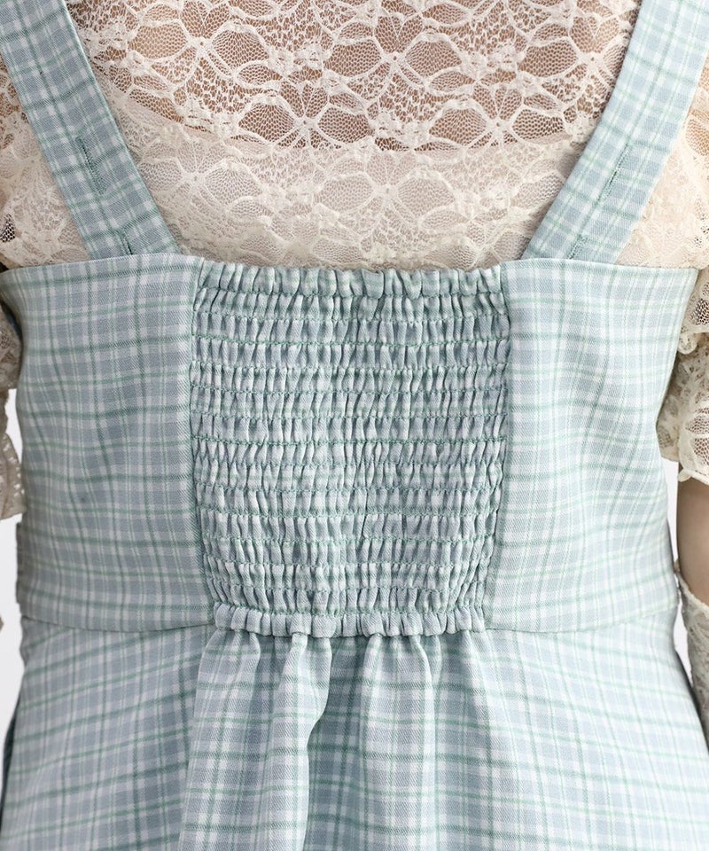 light green×white / 158cm / レースインナーとのレイヤード