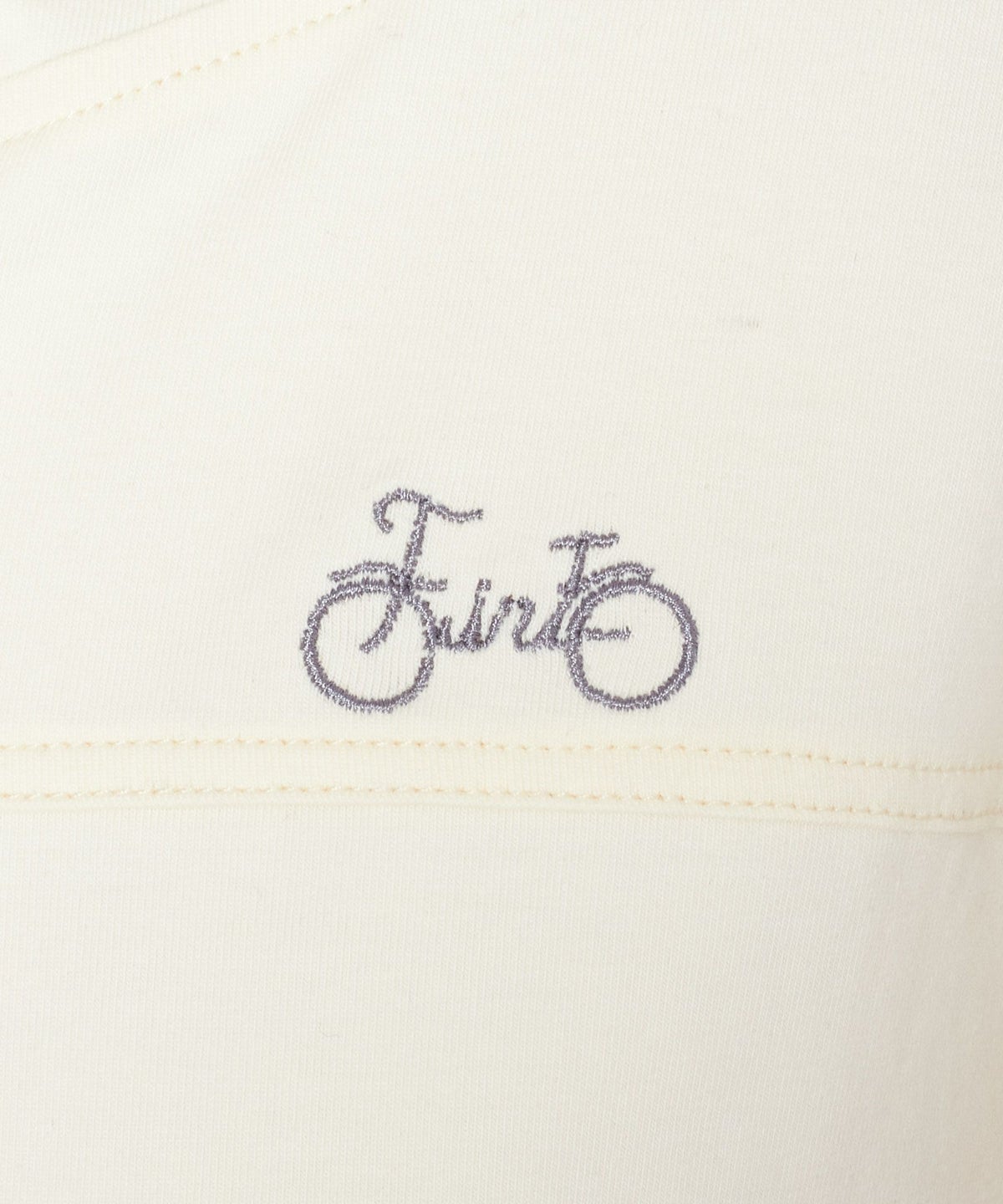 刺繍アップ (ivory)