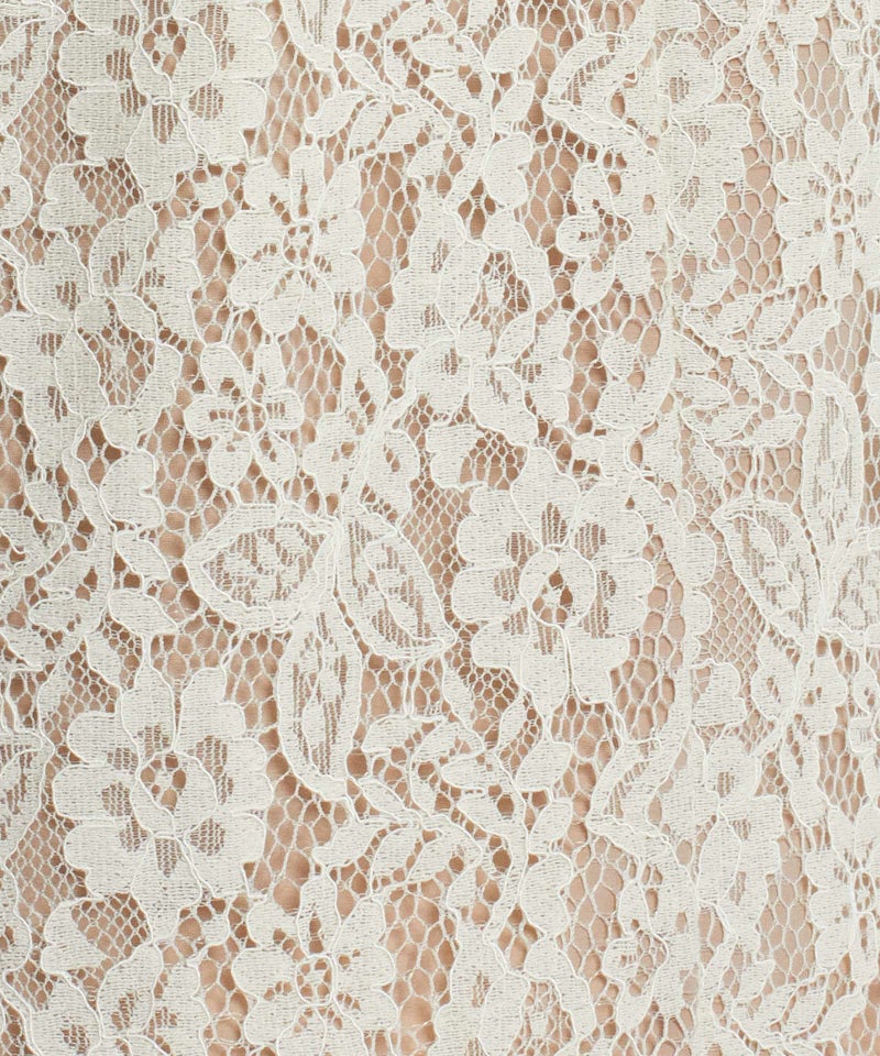 レース生地 (black)