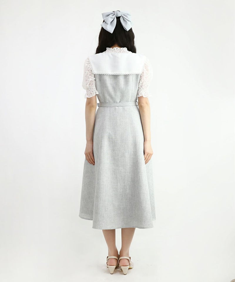 light gray / 162cm / レースインナーとのレイヤード