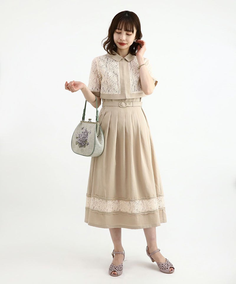 light beige / 158cm