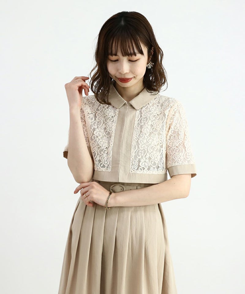 light beige / 158cm