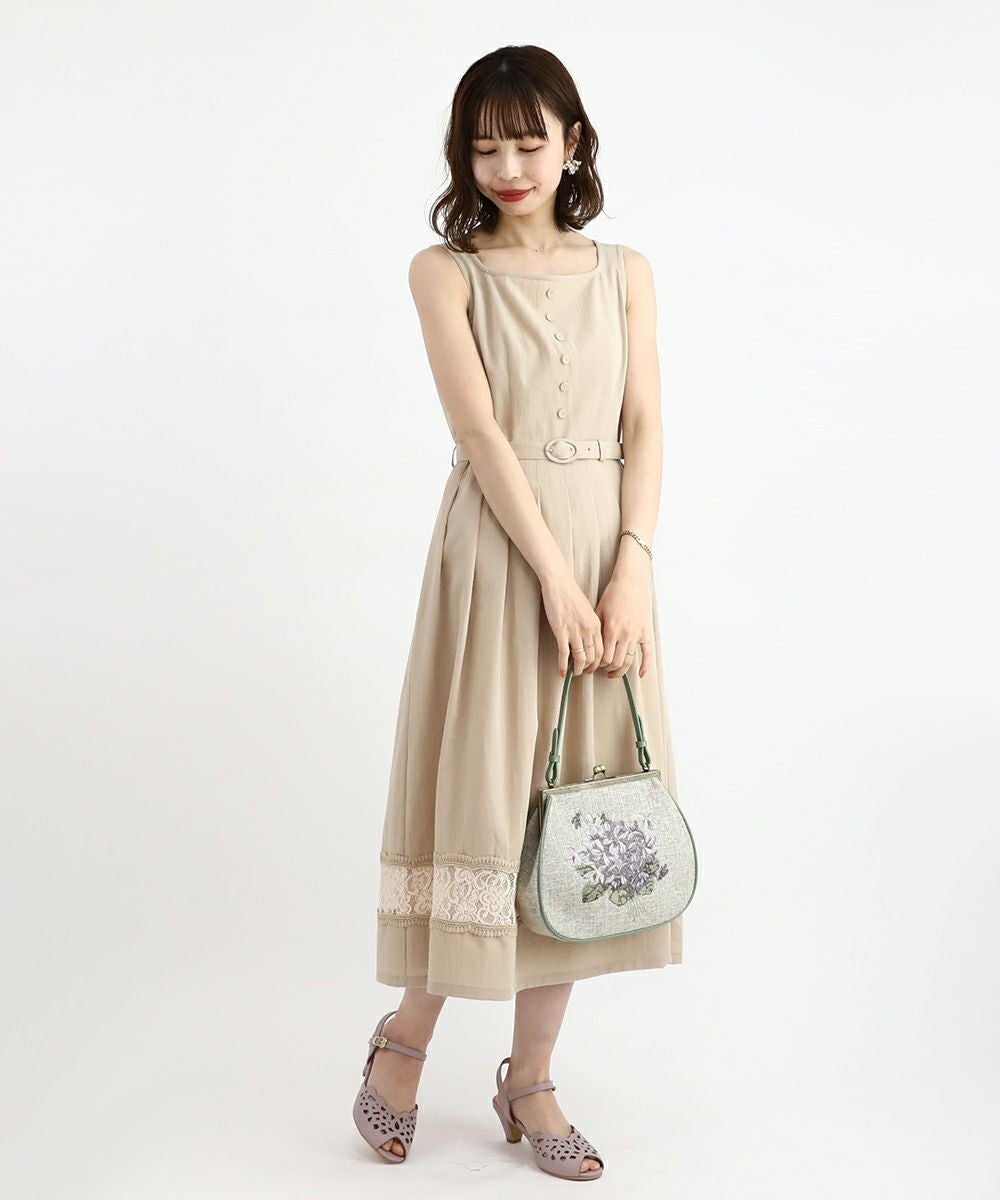 light beige / 158cm / ワンピースのみの着用