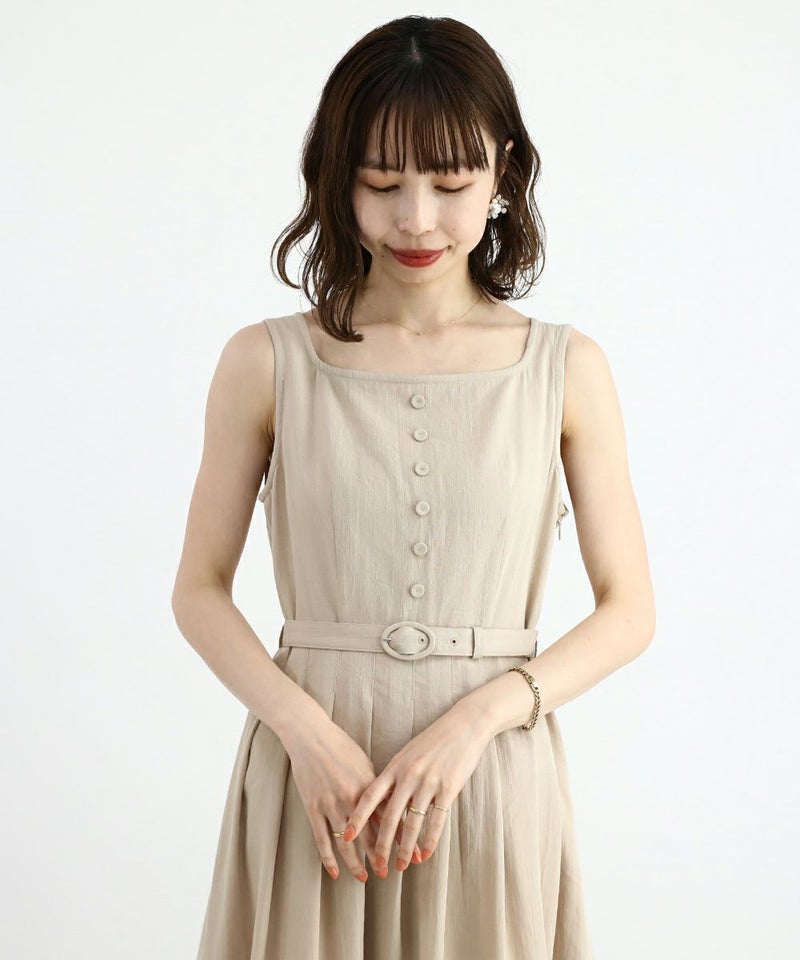 light beige / 158cm / ワンピースのみの着用