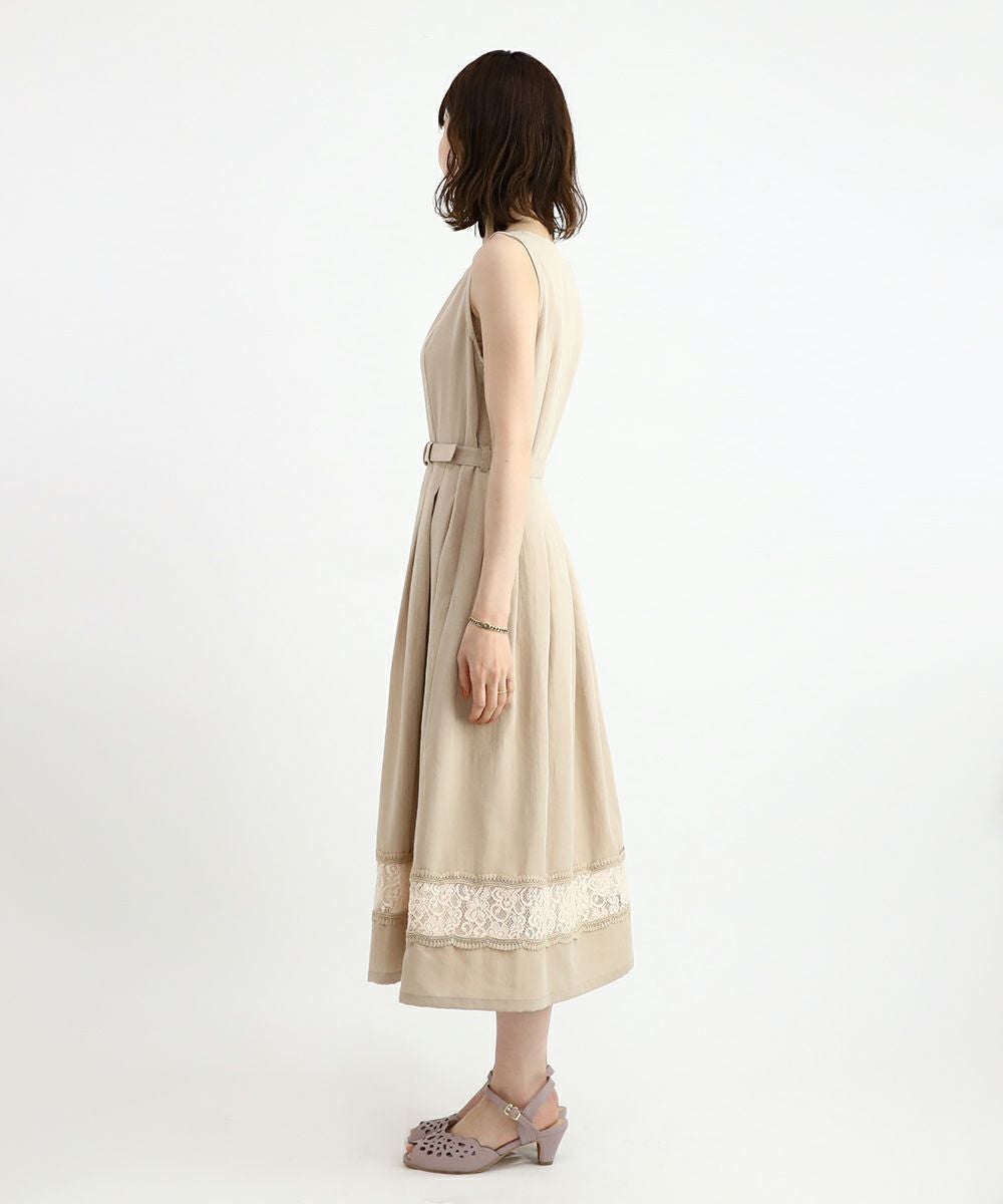 light beige / 158cm / ワンピースのみの着用