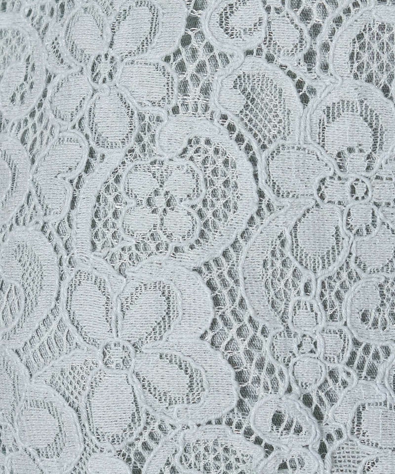 レース生地 (mint)