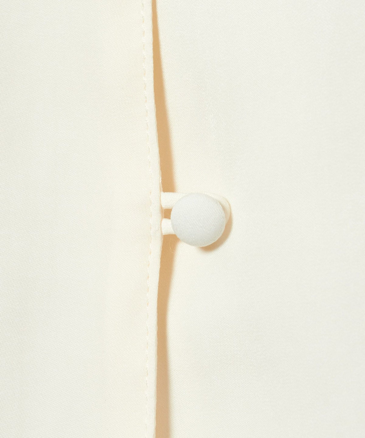 ボタンアップ (off white × blue)