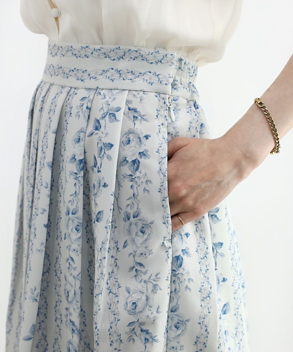 off white × blue / 158cm