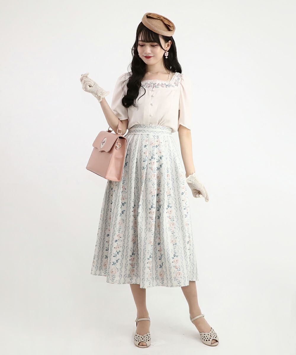 ivory × pink / 162cm