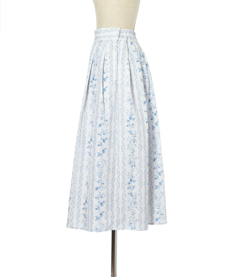 サイド (off white × blue)