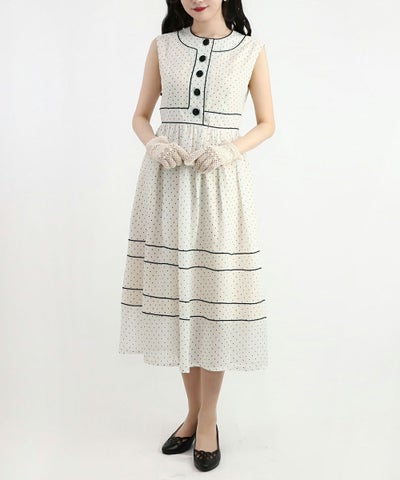 ivory×black / 162cm