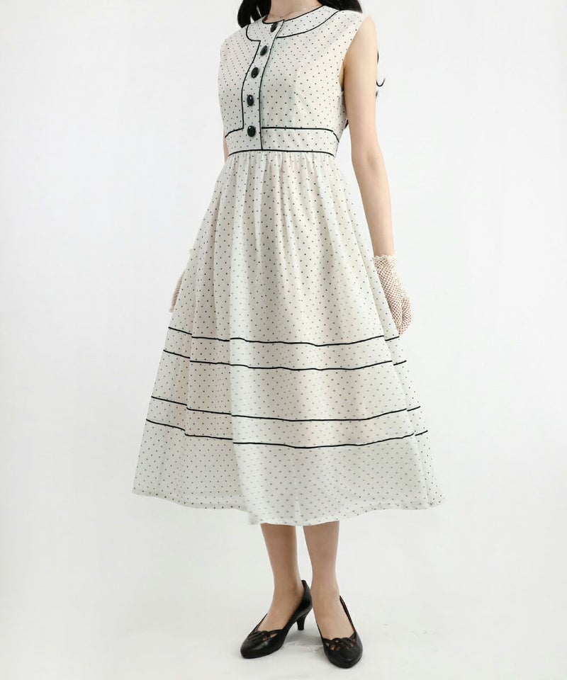 ivory×black / 162cm