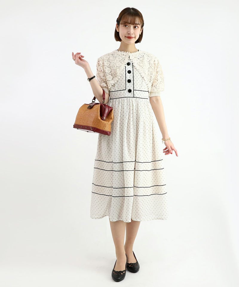 ivory×black / 165cm