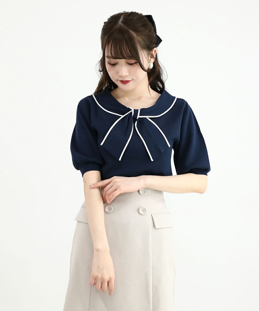 navy×white / 162cm