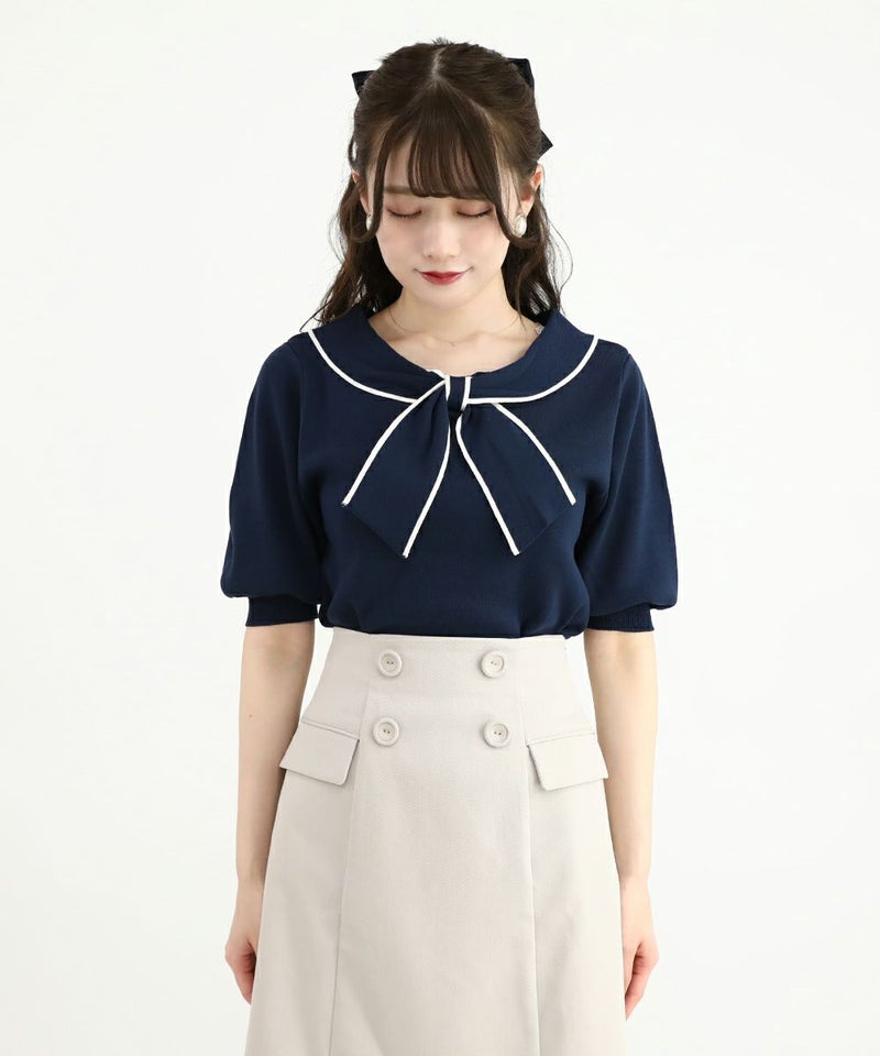 navy×white / 162cm