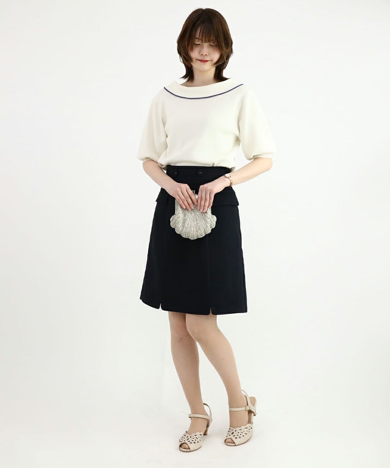 off white×blue / 160cm