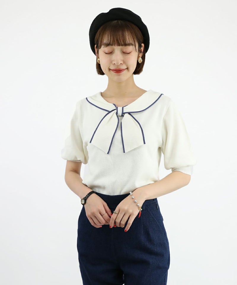 off white×blue / 165cm