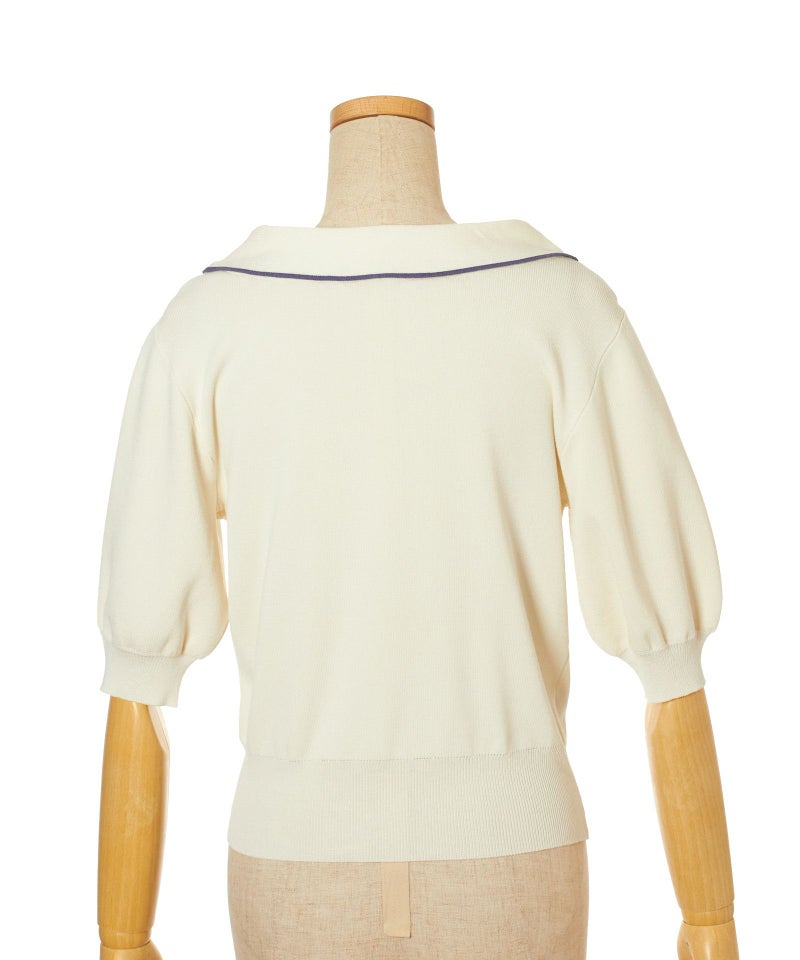 バック (off white×blue)