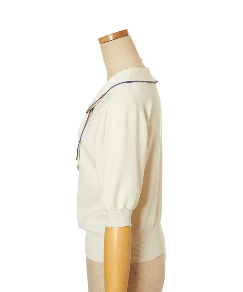 サイド (off white×blue)