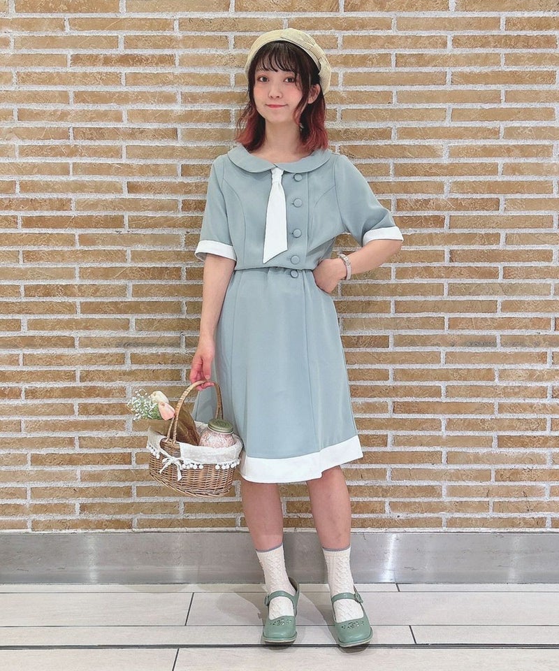 mint / 148cm / ベルトアレンジ