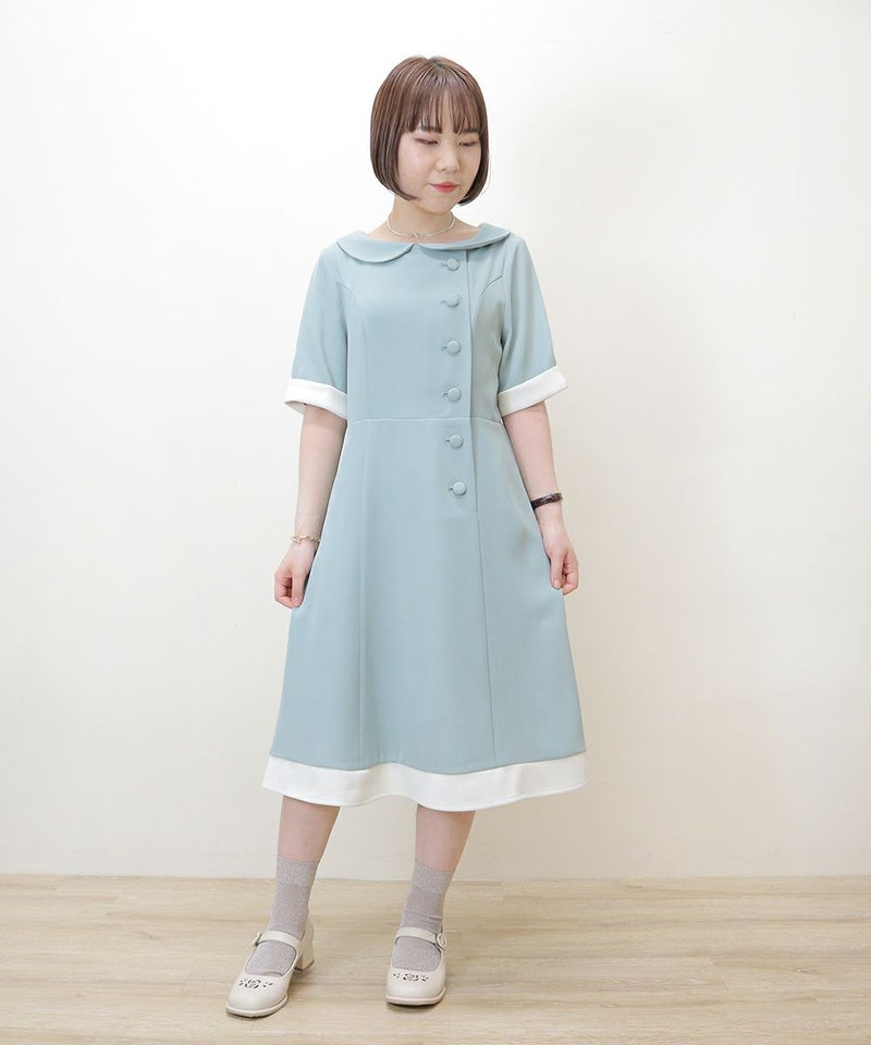 mint / 149cm / タイを外した状態