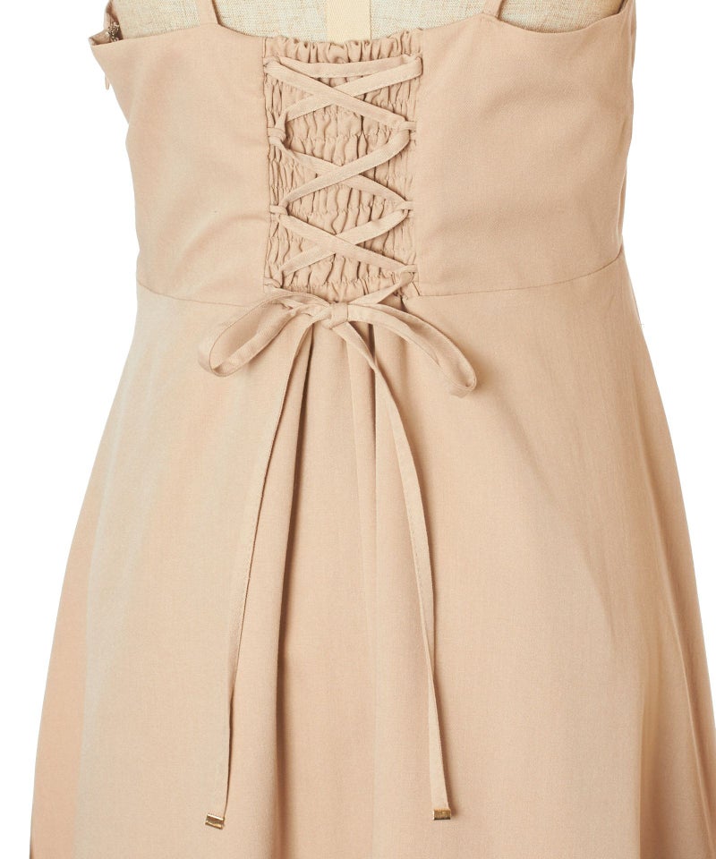 バックレースアップ (light beige)