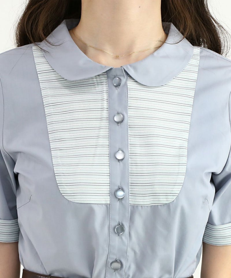 blue gray / 162cm / ベルトアレンジ