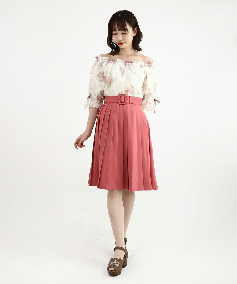 pink / 158cm / オフショルダー