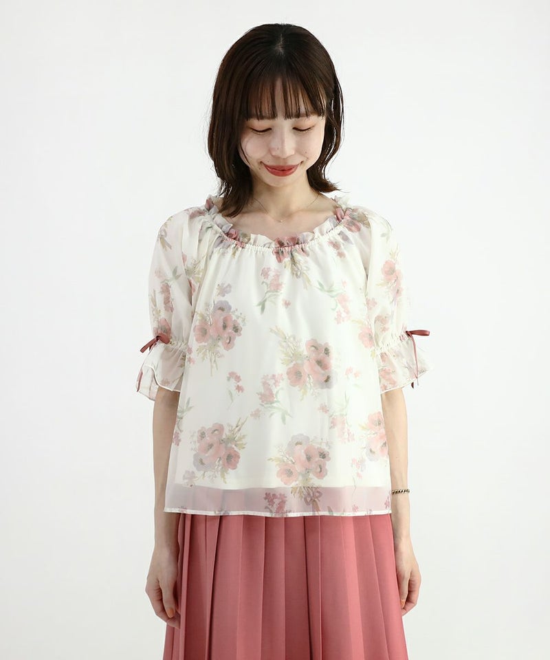 pink / 158cm / 裾を出した状態