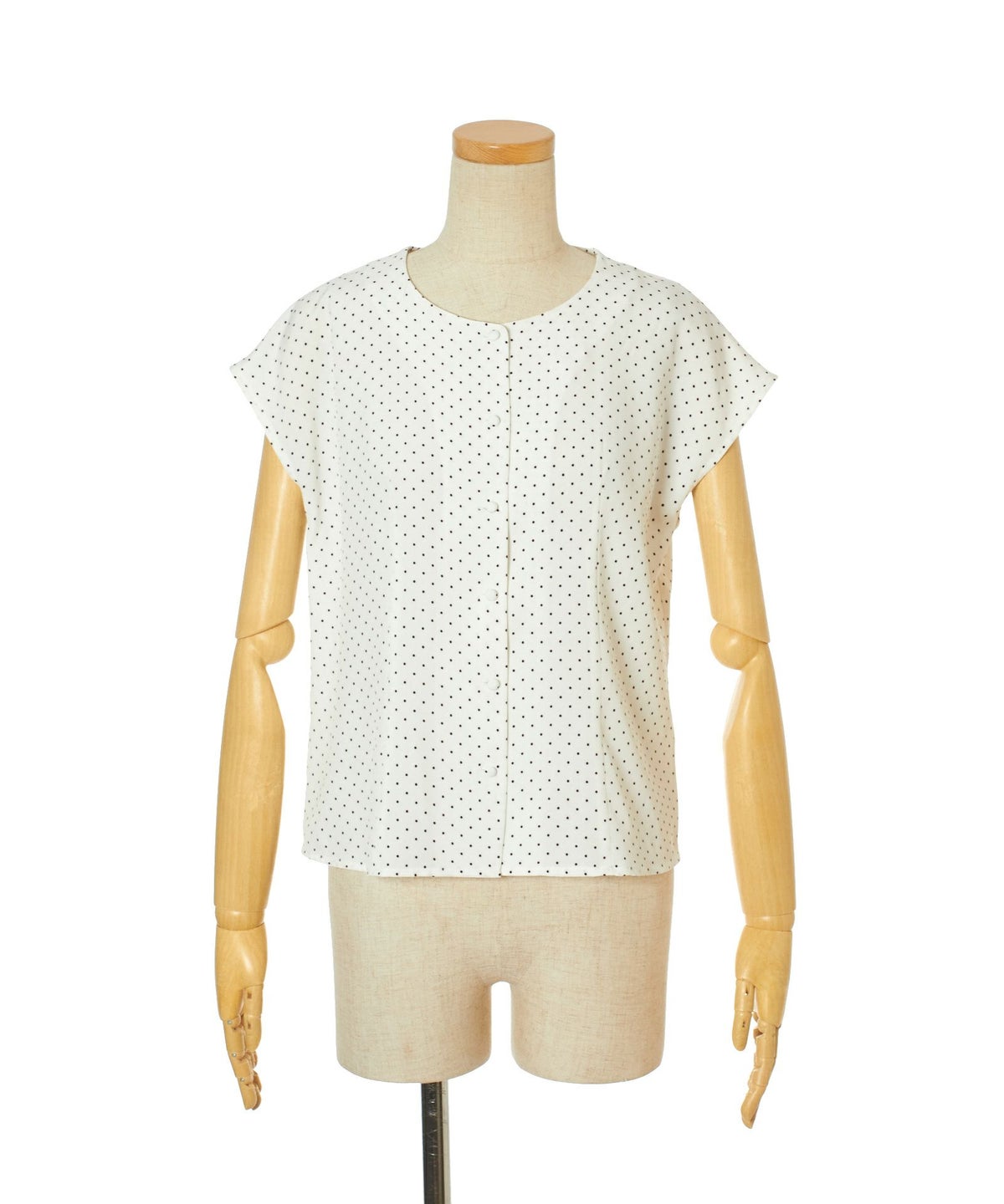 タイとケープを外した状態 (off white×black)