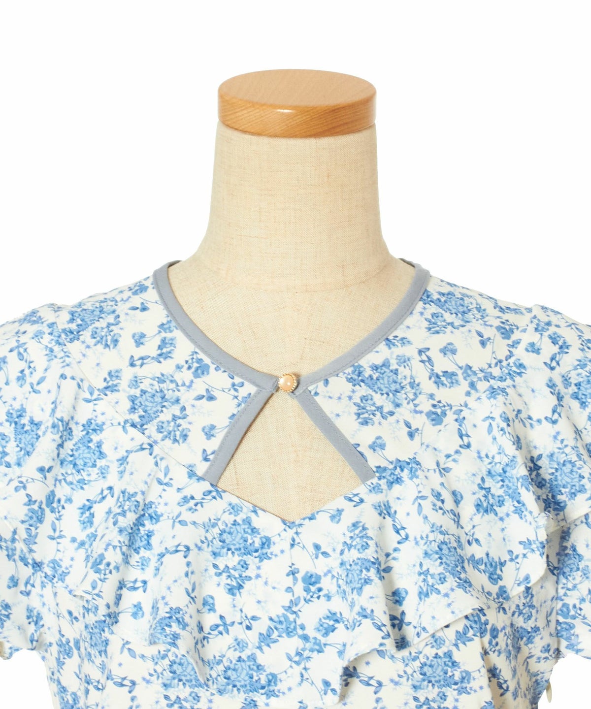 フロントアップ (off white×blue)