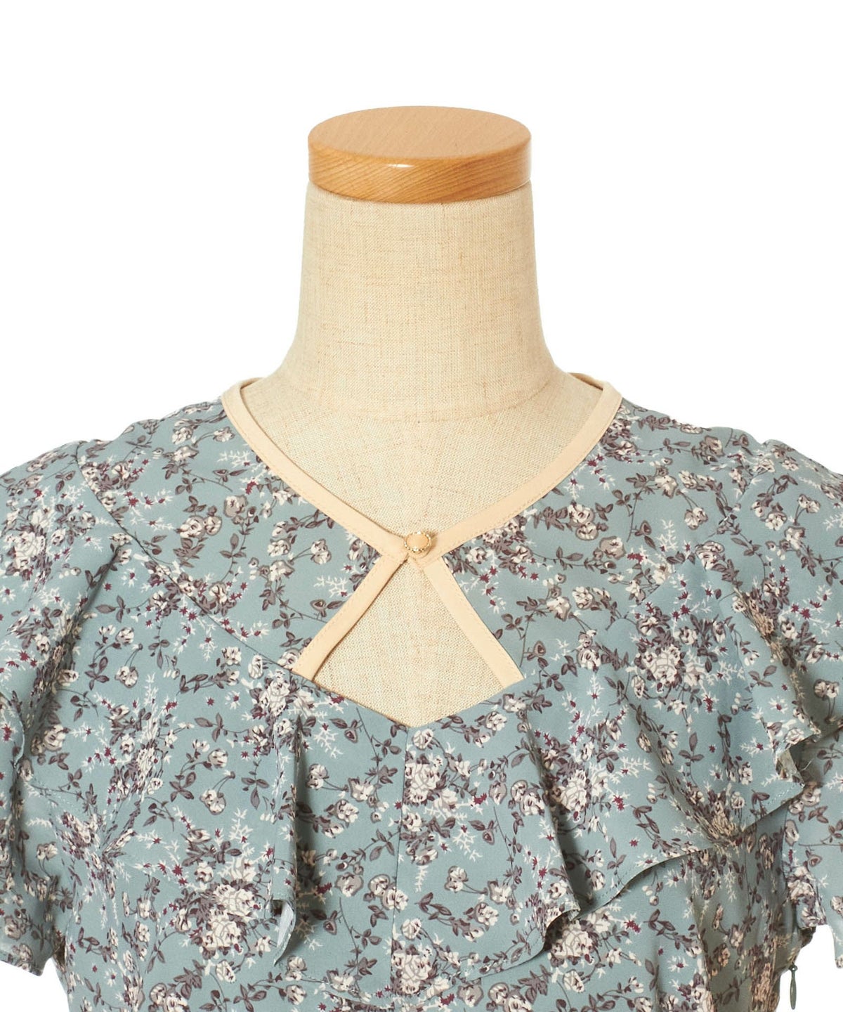 フロントアップ (green×beige)