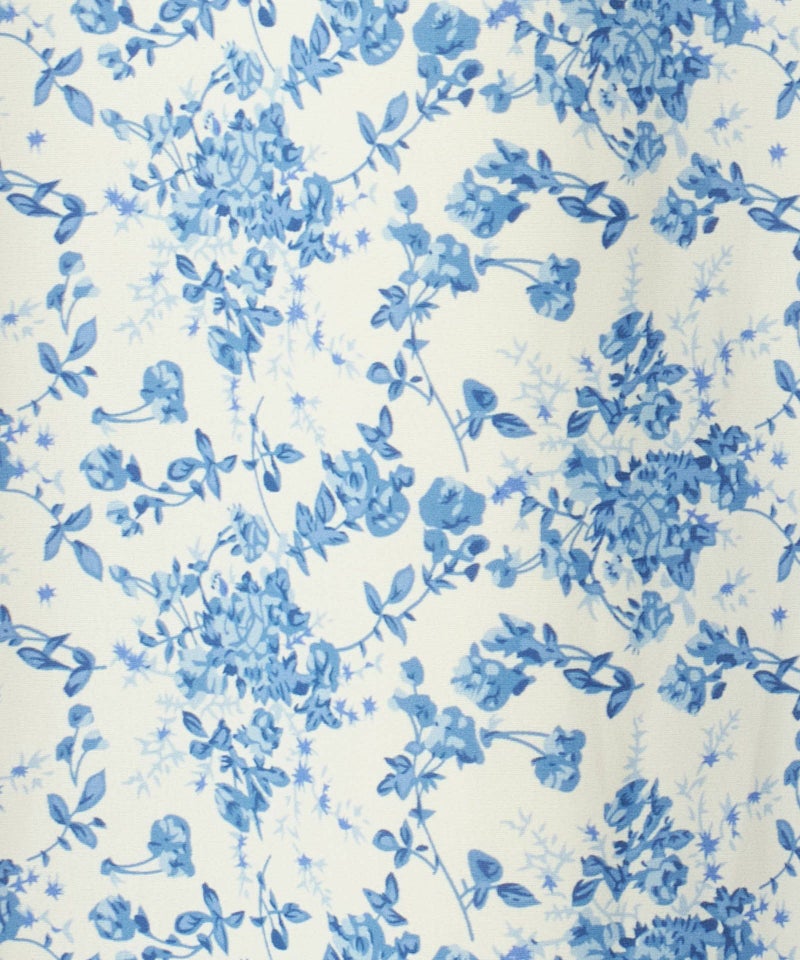 生地アップ (off white×blue)