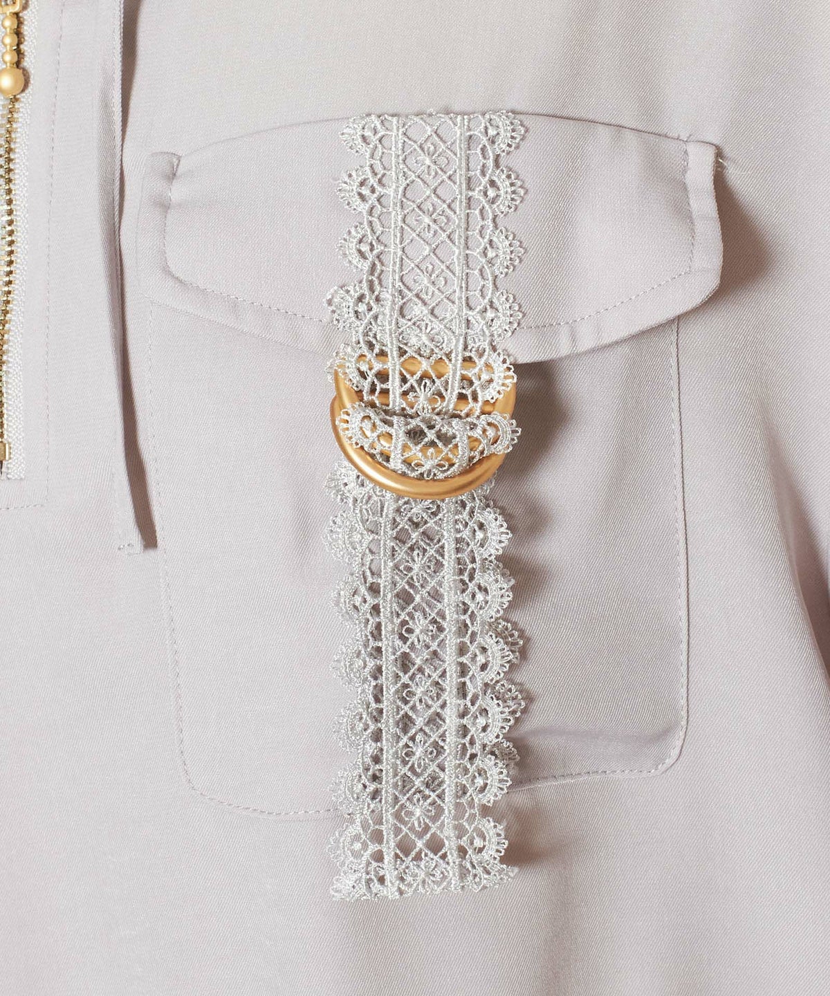 胸ポケットアップ (lavendergy)