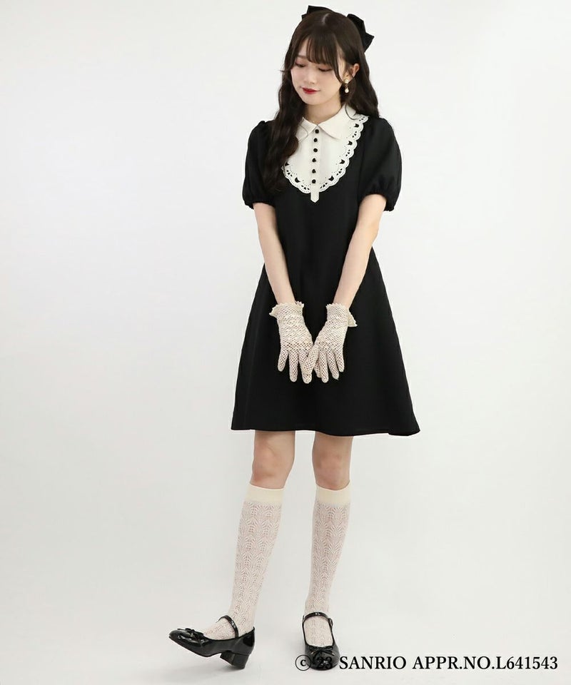 black / 162cm / リボンタイを外した場合