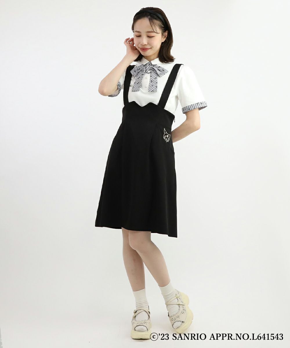 サスペンダー付きハイウエストスカート/クロミ/F i.n.t [46AG05n016