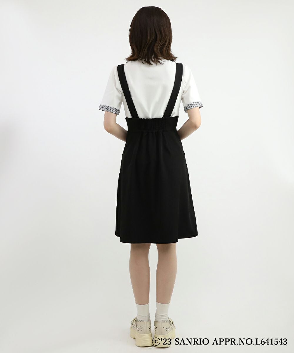 サスペンダー付きハイウエストスカート/クロミ/F i.n.t [46AG05n016