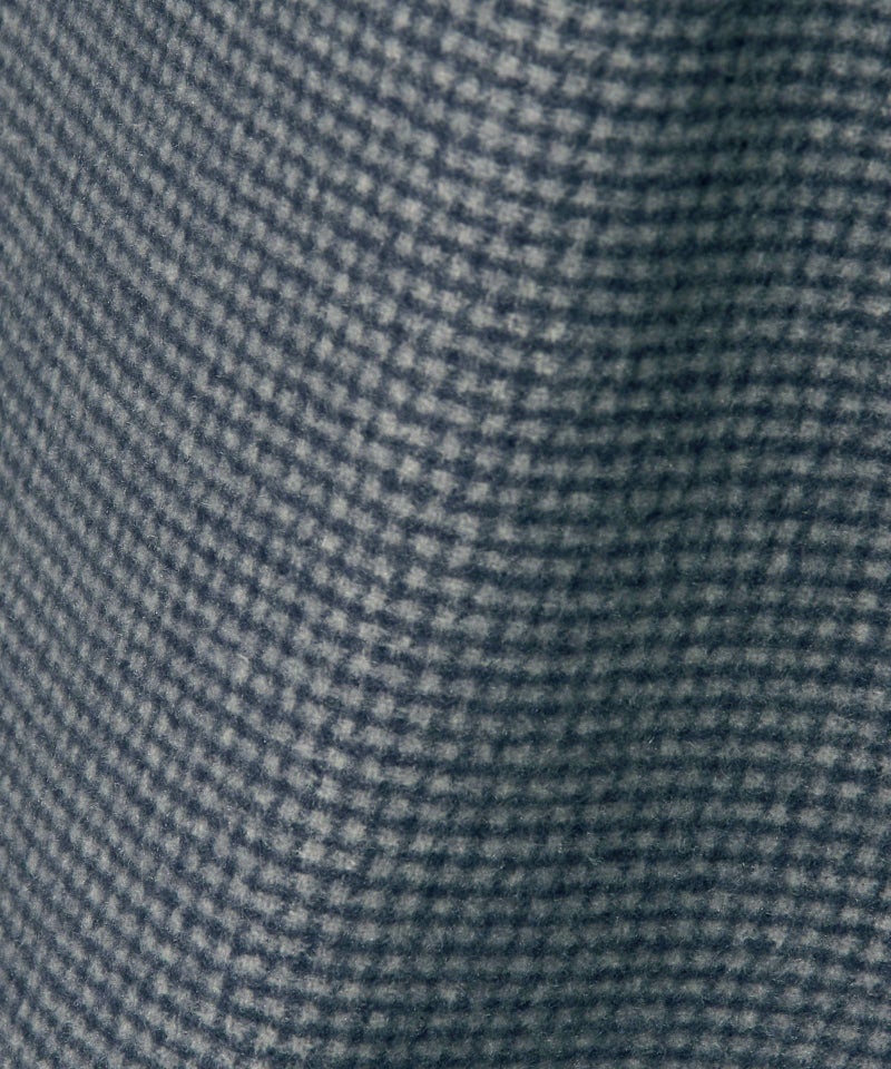 生地アップ (navy×gray)