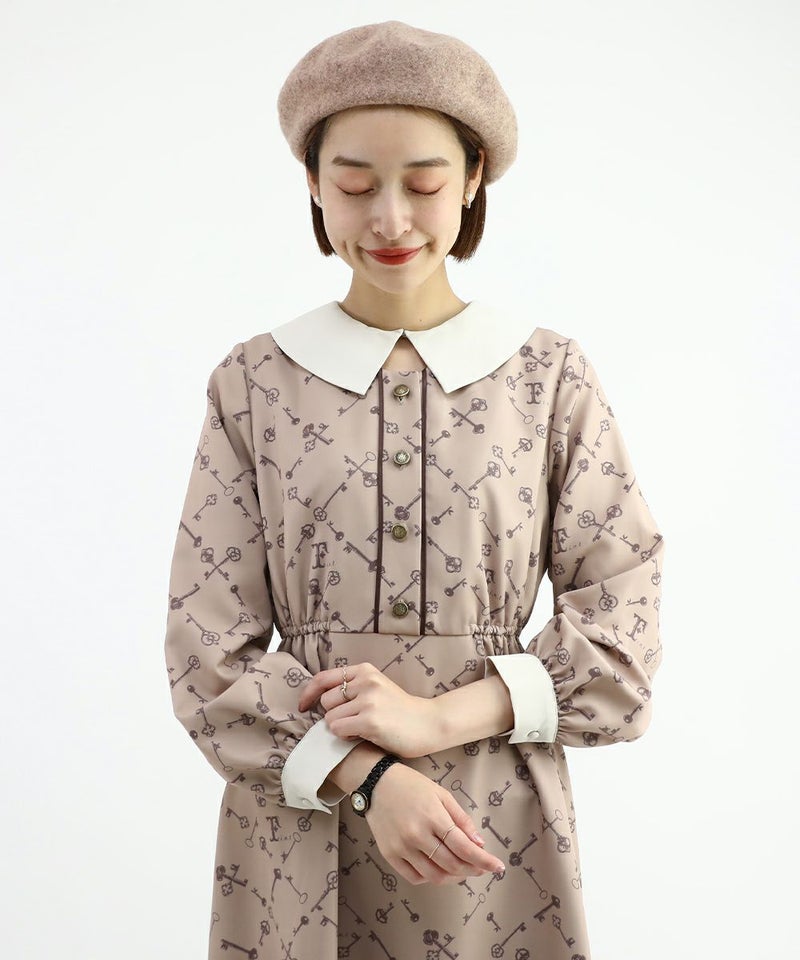 beige×brown / 165cm